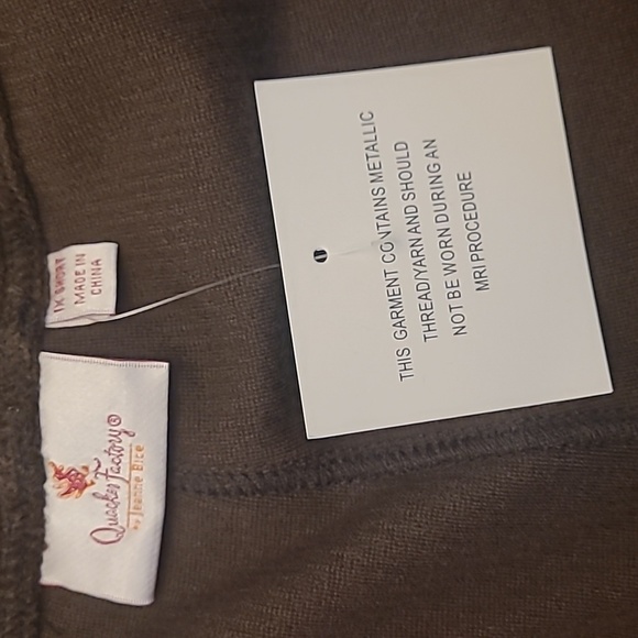 NWT Quaker Factory Vintage Inspo Brown Courduroy Pull-on Pants with Back Pockets - Picture 9 of 15